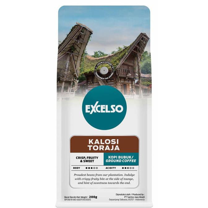 

Excelso Kalosi Toraja Coffee 200 gram