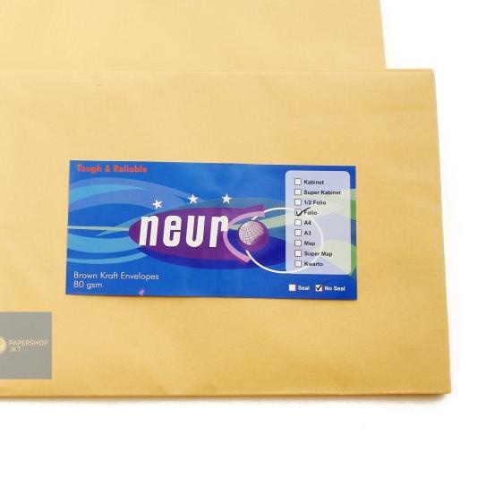 

✵ KHUSUS GOSEND!!! Amplop Coklat Ukuran Folio Neuro ☛