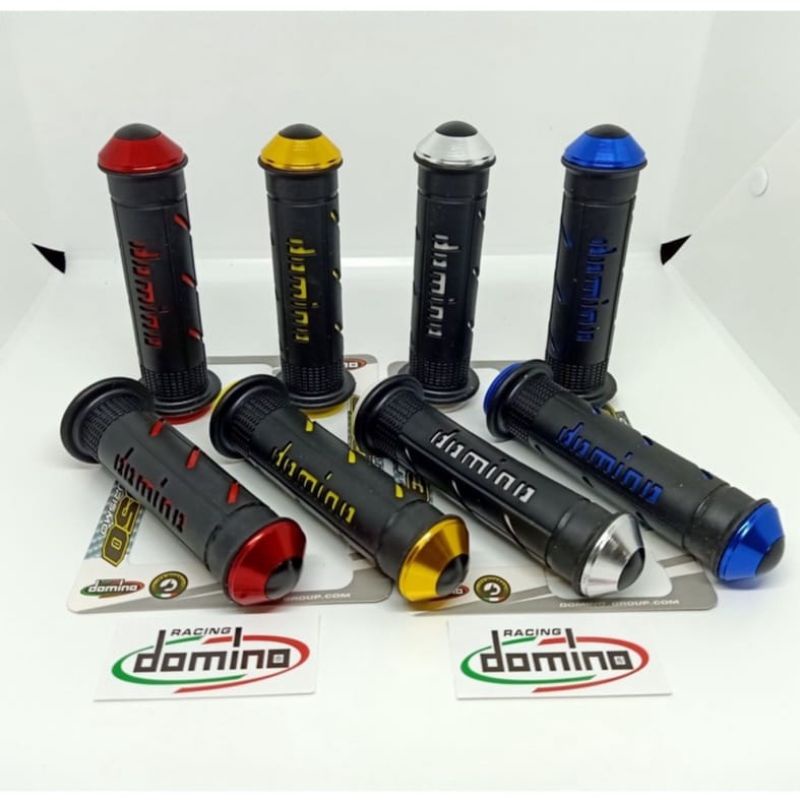 Handgrip Domino plus jalu stang grip Beat Aerox Pcx Nmax vario 125 150 dll UNIVERSAL SEMUA MOTOR