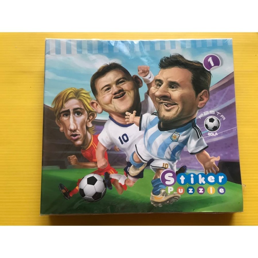 Buku Murah : Pesta Bola Stiker Puzzle 1