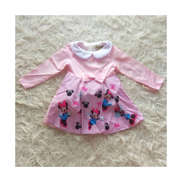 DRESS ANAK MINNIE MOUSE MA 21 L