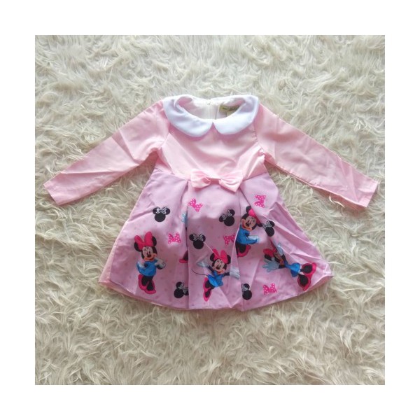 DRESS ANAK MINNIE MOUSE MA 21 L