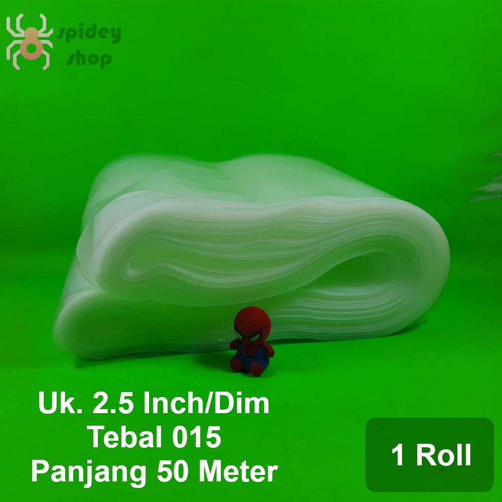 Selang Drip Selang Irigasi Selang Sawah Putih 2.5 Inch 2.5 Dim 50 Meter 200 Mikron 020