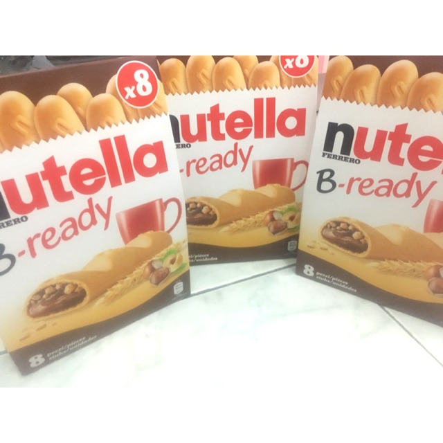 

PROMO FREE ONGKIR Nutella Ferrero B Ready