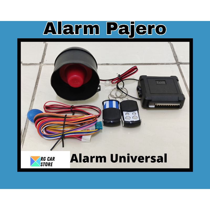 ALARM KHUSUS PAJERO TYPE REMOTE SLEDING/ALARM PENGAMAN PAJERO GARANSI 1 TAHUN