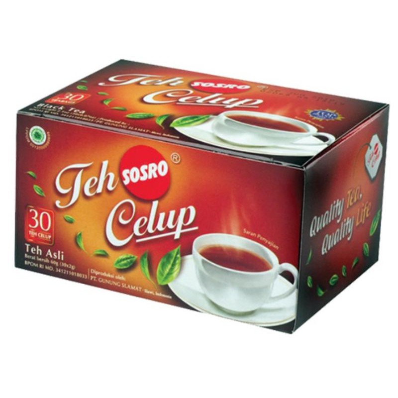 

Teh Celup Sosro isi 30's