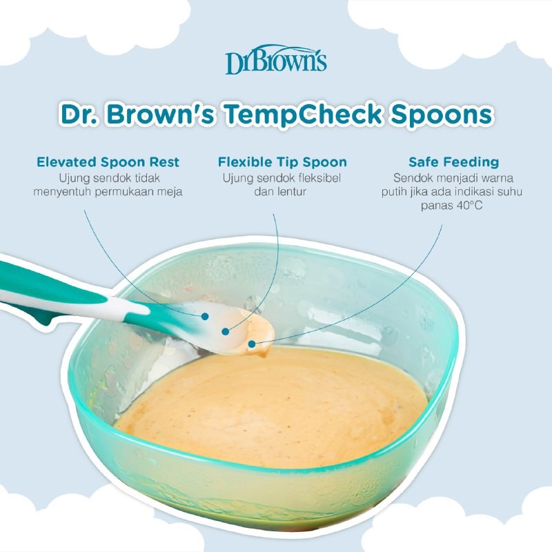 DR BROWNS TEMPCHECK SPOONS ISI 4 PACK / TF024