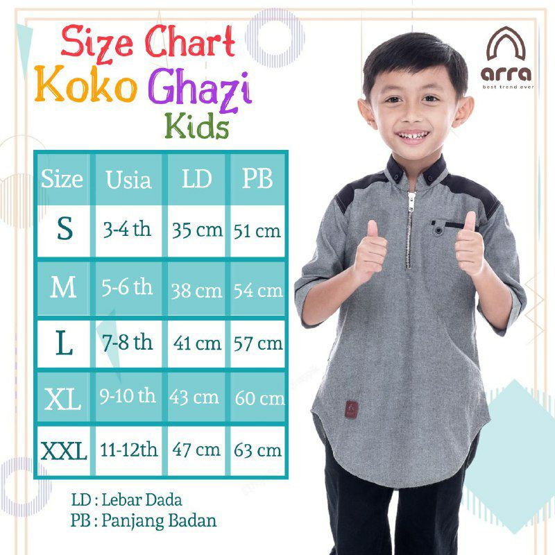 Arra Baju Koko Couple Kurta Pakistan Ayah Dan Anak Laki Laki Lengan Pendek Ghazi Original Premium Baju Muslim Pria