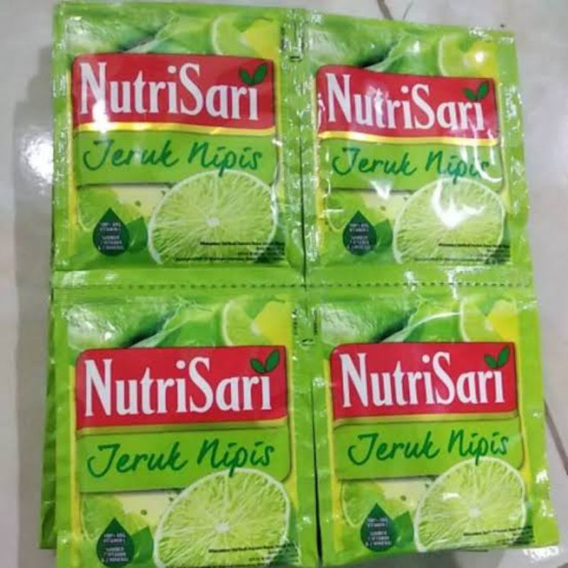 

Nutrisari jeruk nipis isi 10 sachet