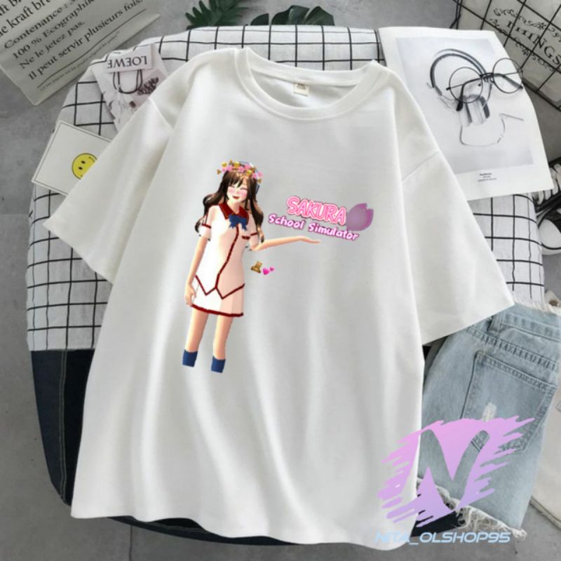 kaos sakura school simulator terbaru baju kaos anak sakura