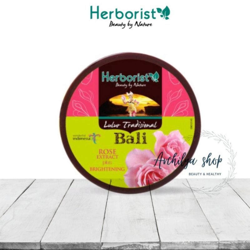 Herborist Lulur Tradisional Bali Rose 100gr