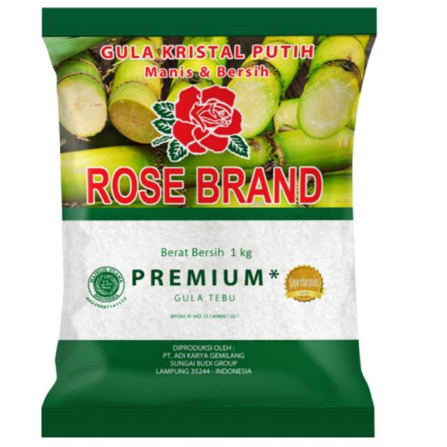 

Gula rosebrand 1 kg