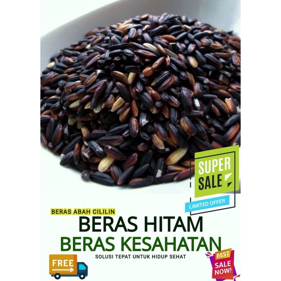 

Beras hitam abah Cililin murah kemasan 3kg