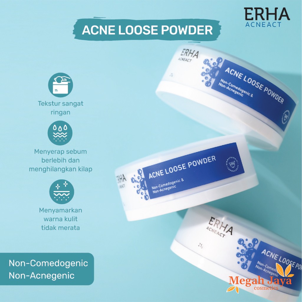 ERHA ACNEACT ACNE LOOSE POWDER 21 GR @MJ