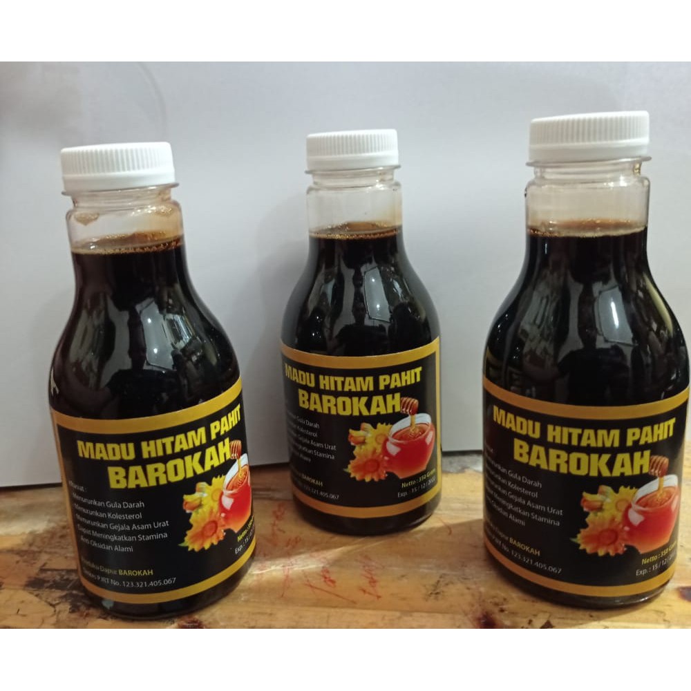 

Wangi original madu hitam pahit barokah 350gr terlaris