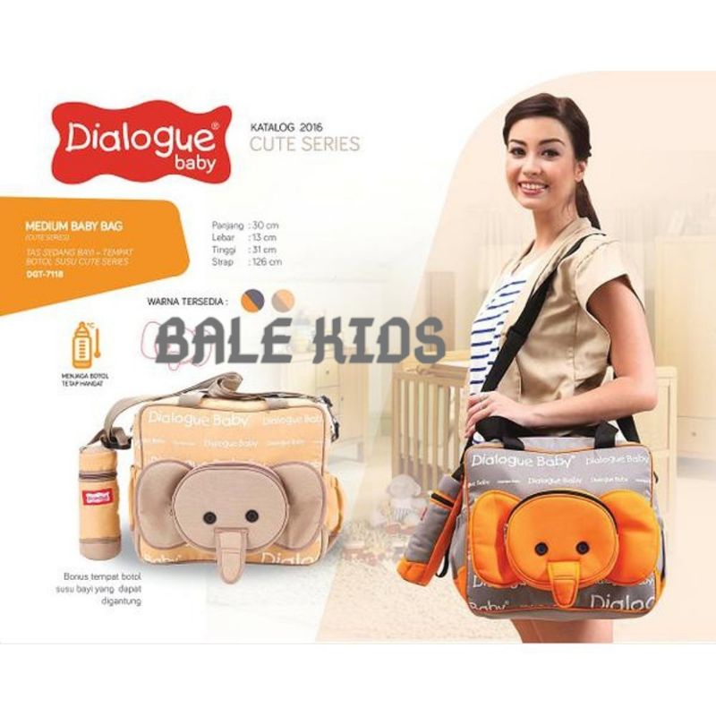 Tas Dialogue baby gajah DGT 7118