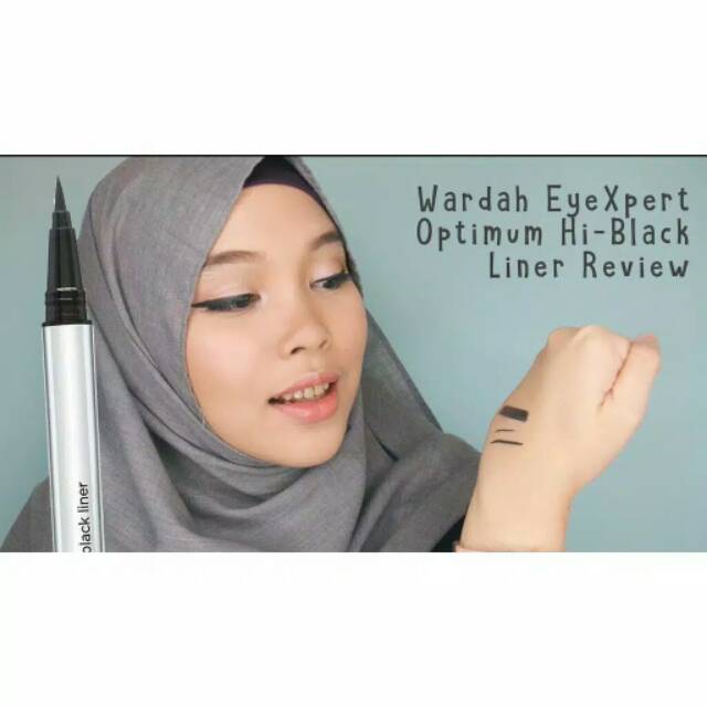 Wardah optimum Hi-Black liner eyeliner