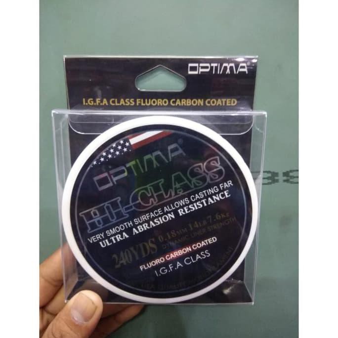 TERMURAH Senar Pancing Optima Hi-Class Fluorocarbon Coated Line
