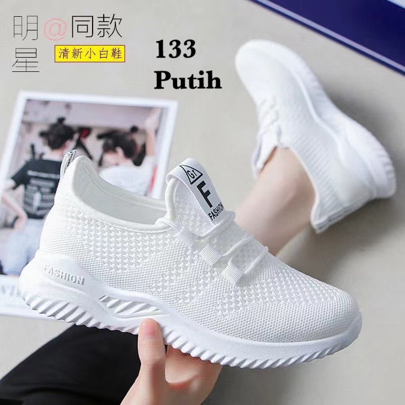 SEPATU WANITA IMPOR BAHAN RAJUT 133