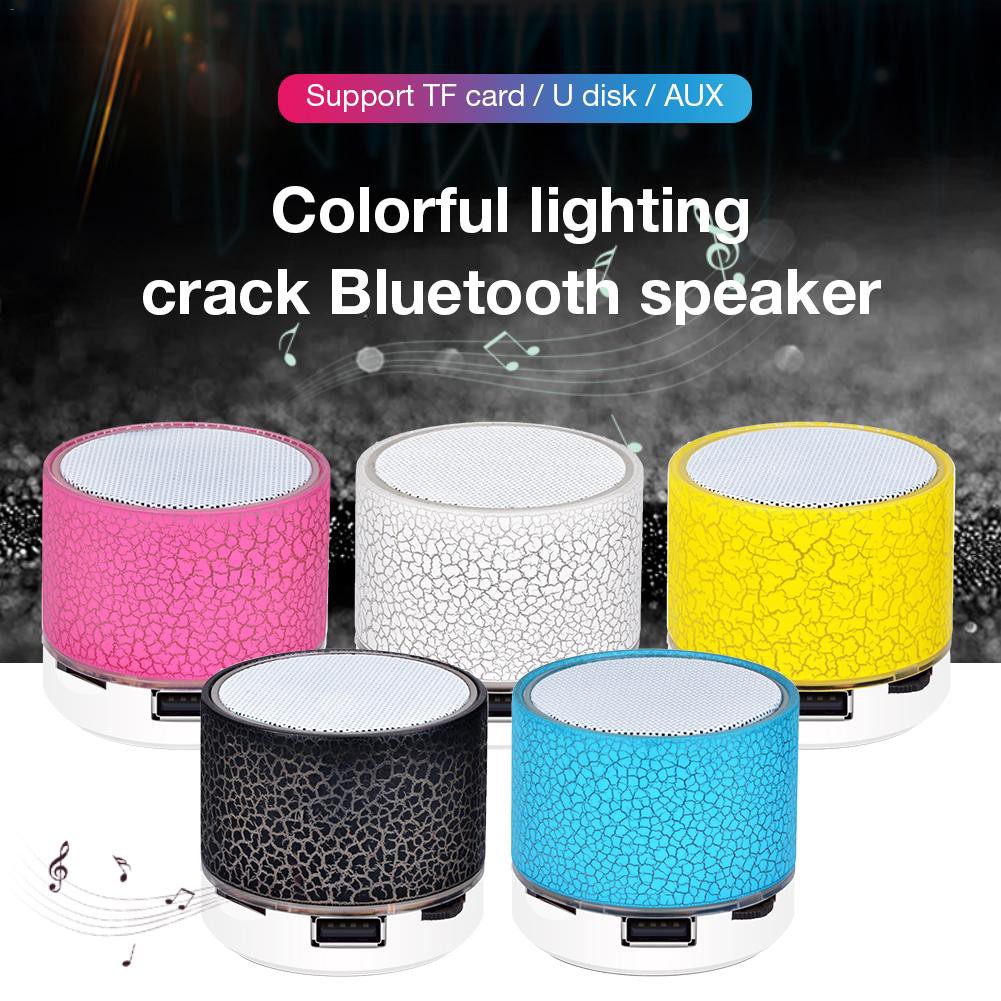 Portable Music Mini Bluetooth Speaker Wireless Smart Hands With FM Radio MP3 MicroSD