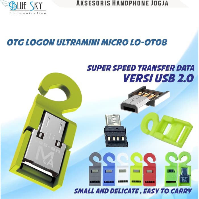 OTG LOG-ON ULTRAMINI MICRO LO-OT08 TRANSFER UP TO 480MBP/S SMALL MICRO