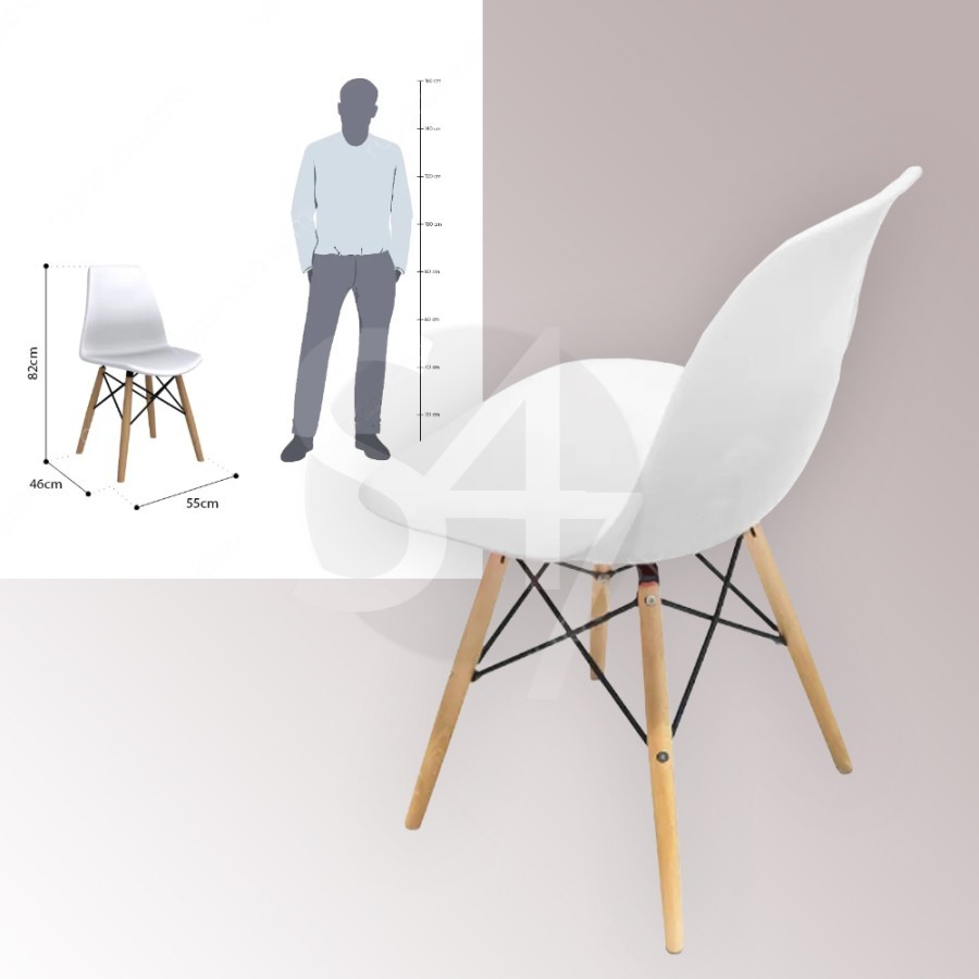 Neo Dacey Kursi putih / kursi teras / kursi ruang tamu / dacey chair