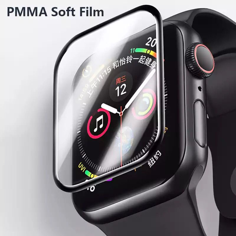 Pmma Bahan TPU Apple Watch S7 41mm | S7 45mm Iwatch Anti Gores Nano Glass