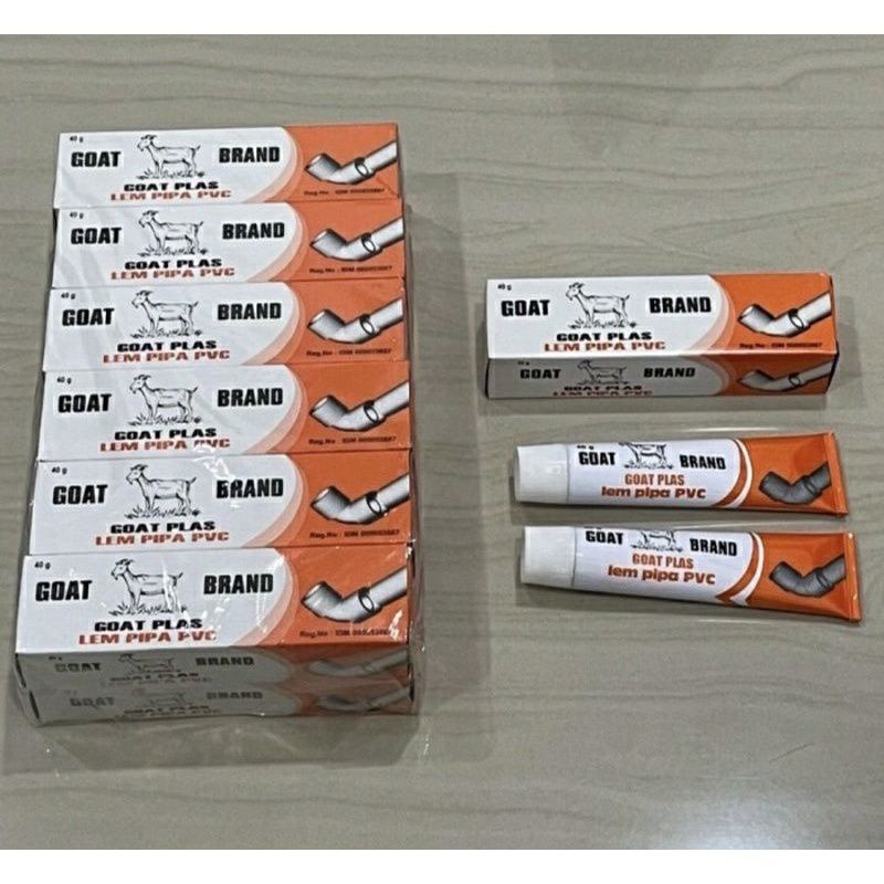 

LEM PIPA PVC KAMBING 400 gr / LEM PIPA ODOL