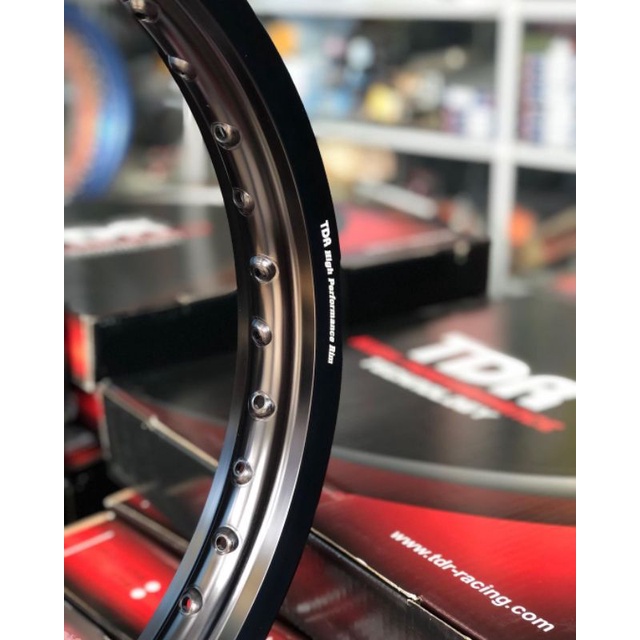 READY VELG TDR RACING HITAM 185 RING 17 ORIGINAL