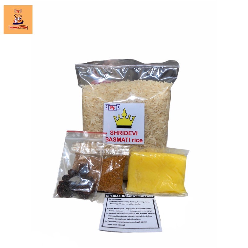 

PAKET LENGKAP NASI BIRYANI INSTAN 545 GR