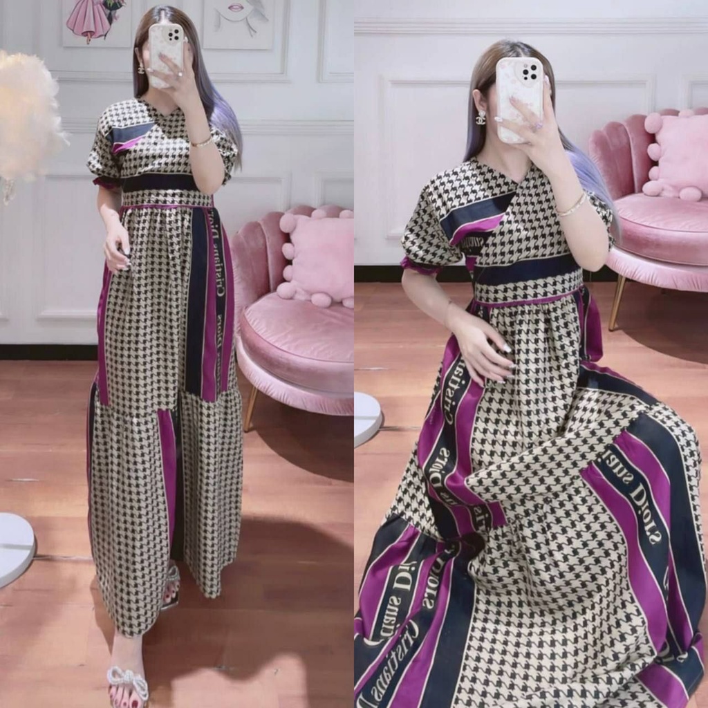 Kaftan Wanita Arabian CEDE Renda Rayon Viscose Premium Maxy Dress Lengan Pendek Fashion Wanita Kekinian LD 110 cm