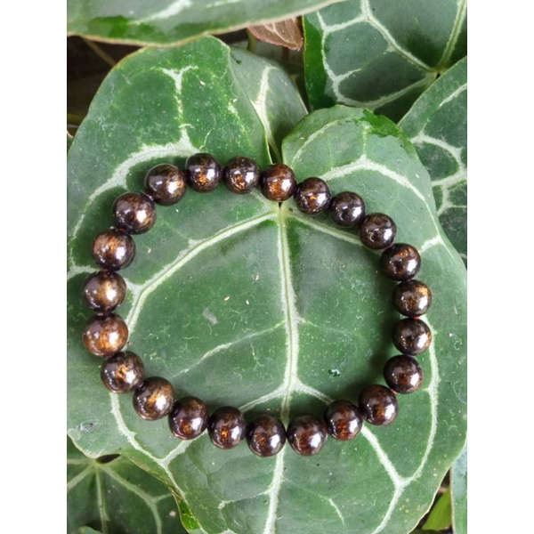 Gelang tali arus serat emas / YUSER 8mm