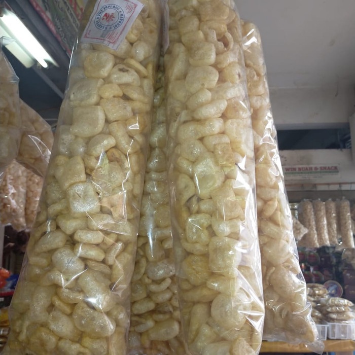 

q20w1q1qw Kerupuk Kulit Halal /Krupuk Jangek/Rambak Isi 250 Gram - 250 Gr Dscscv