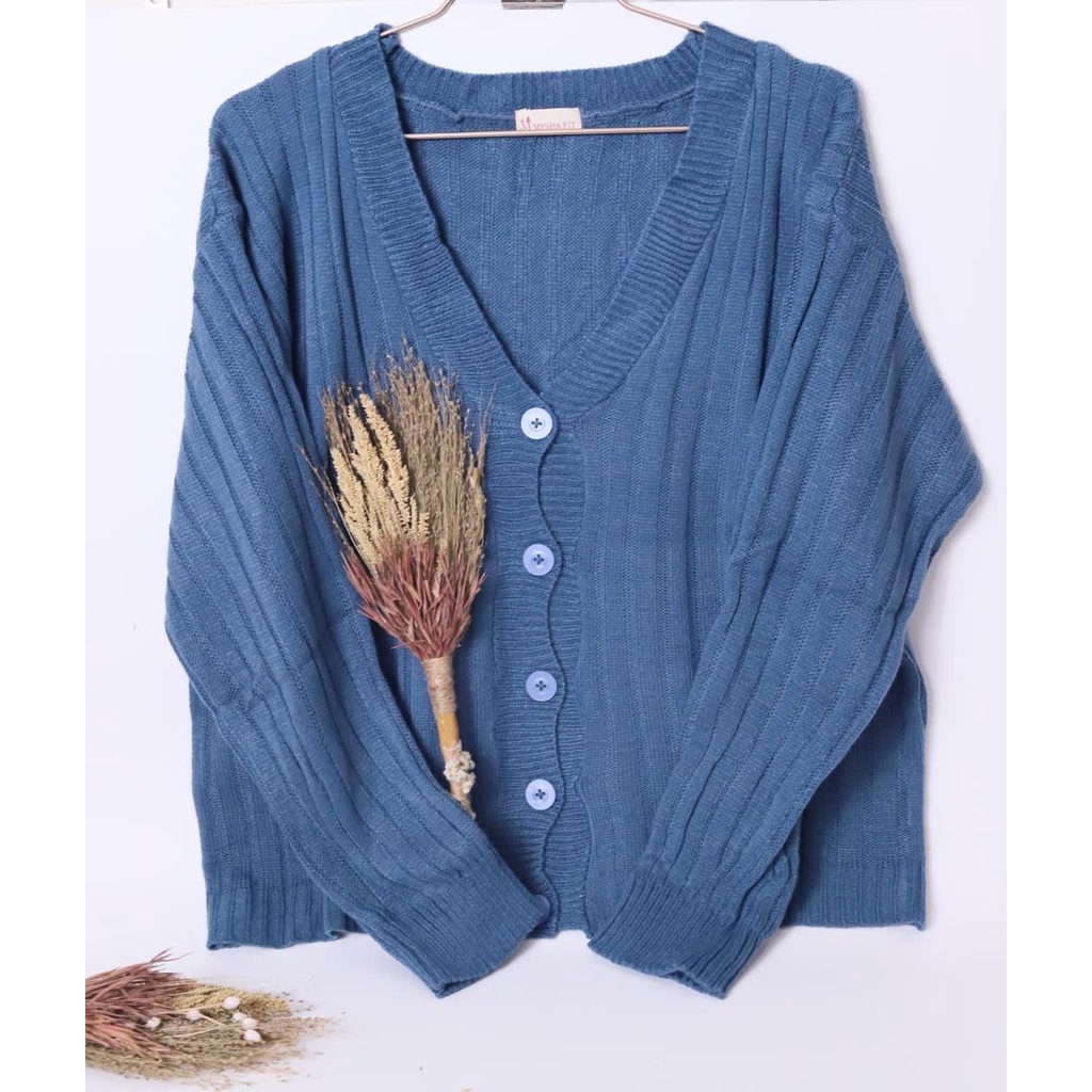 Jual Kardigan Wanita Angel Knit Cardy Knitwear Korea Shopee Indonesia