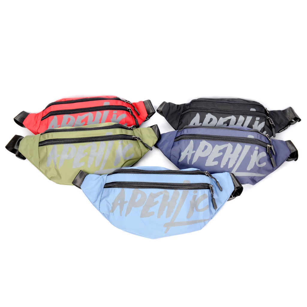 Waist Bag Parasut Pria Apehlic Import 7850 - 7053 - 10004