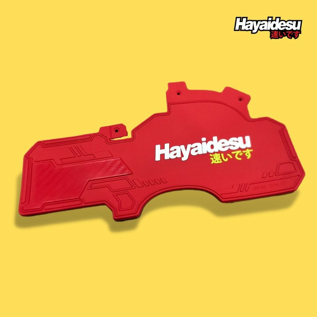 Mudflap Honda Vario 110 Techno karbu Aksesoris Variasi Penahan Lumpur Hayaidesu