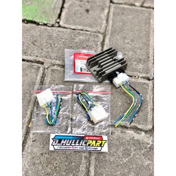 Kiprok Tiger/MEGAPRO original baru AHM Set soket bahan BGUS FULL tembaga JAMINAN ANTI NGEPONG