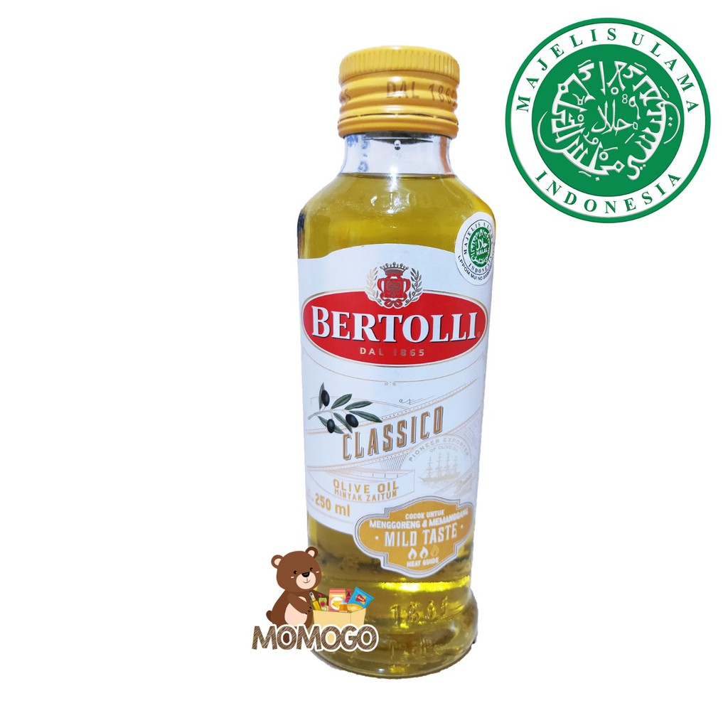 

BERTOLLI CLASSICO OLIVE OIL 250ML