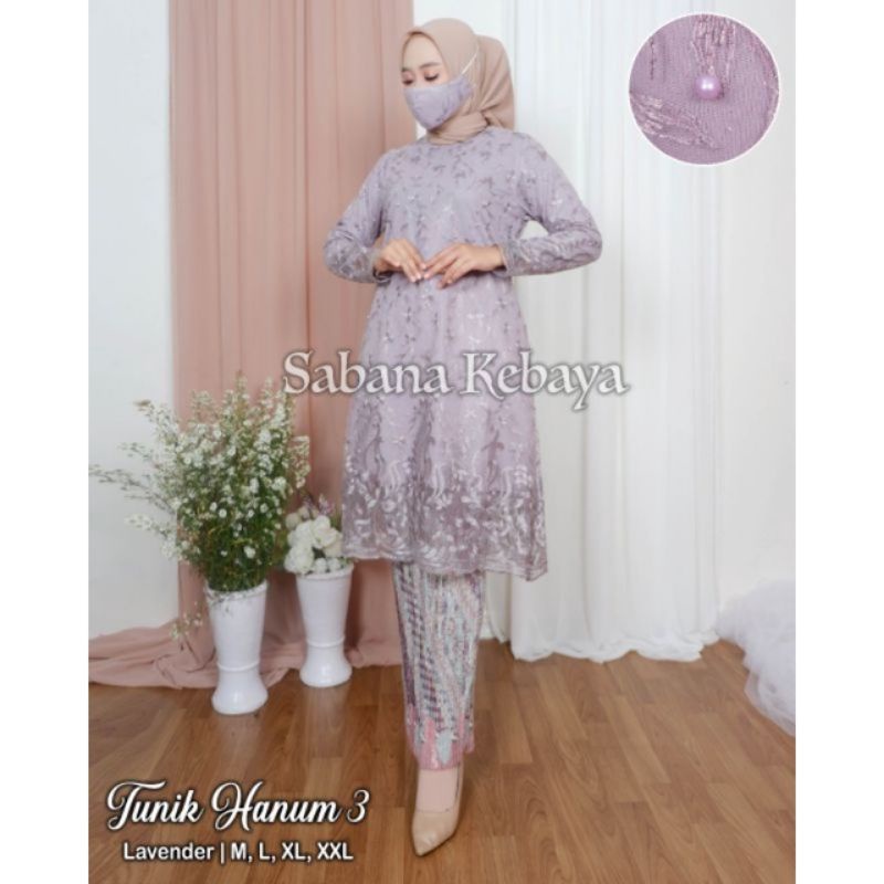 TUNIK KEBAYA MODERN - ATASAN TUNIK TILE - KEBAYA BROKAT - KEBAYA KONDANGAN - KEBAYA MEWAH