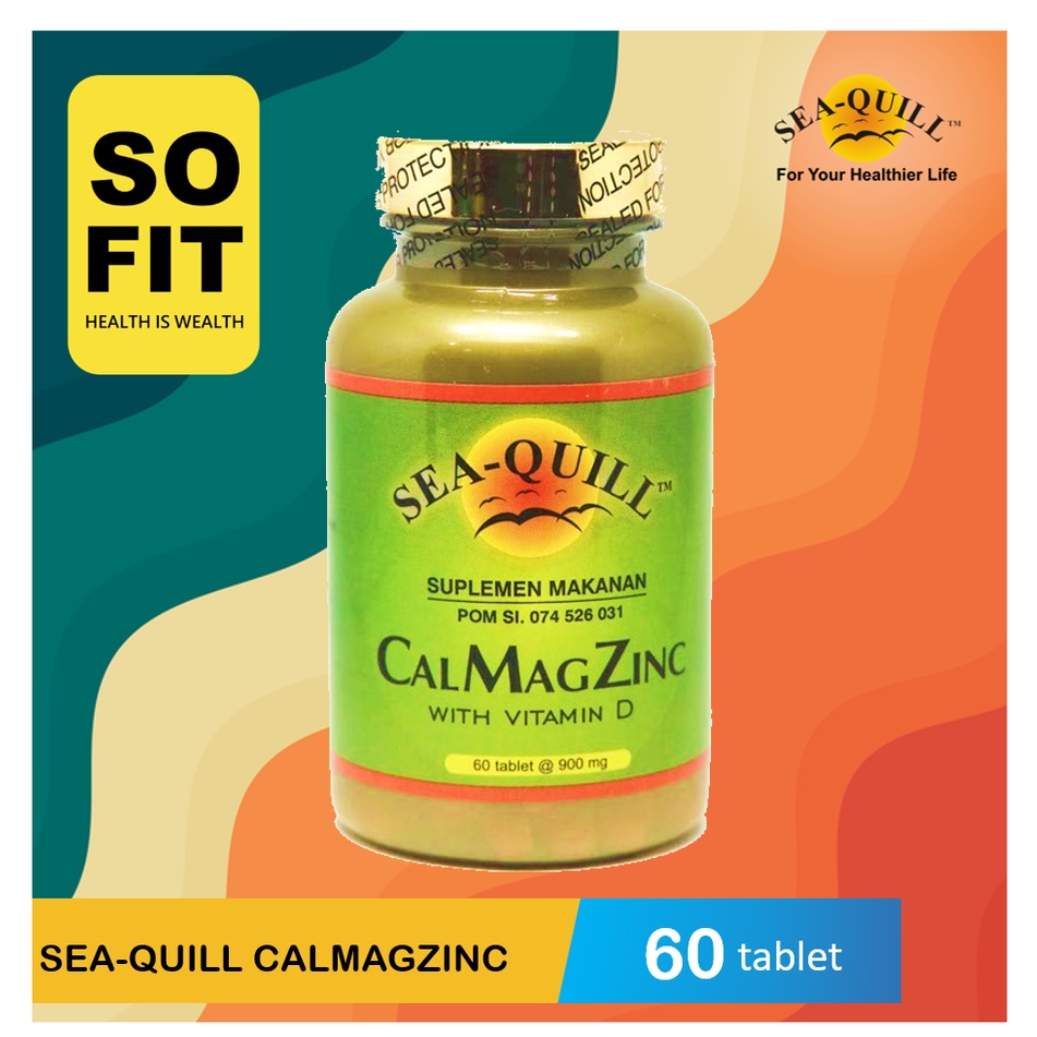 SEA-QUILL VITAMIN SERIES / SEAQUILL Multivitamin / Calmagzinc / Omega 3 /  Joint Mover / Eye Bright / Z3 / Vitamin E / Vitamin C