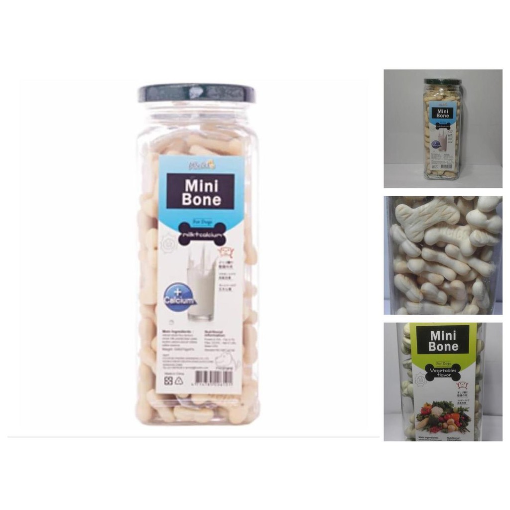 weles mini bone 270 gr   snack anjing