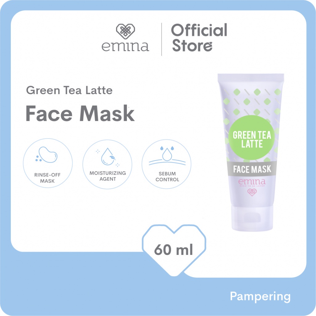 Emina Face Mask 60ml - Tube Mask Variant BISA COD