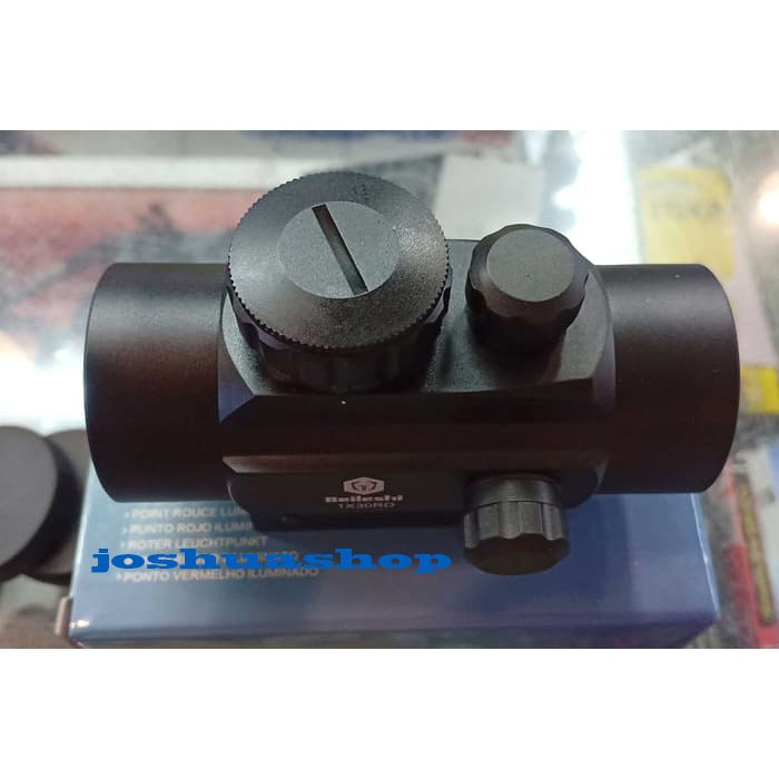 Beileshi Hunting Airsoft Dot Holographic Riflescope Sight Scope 1 x 30RD Black 