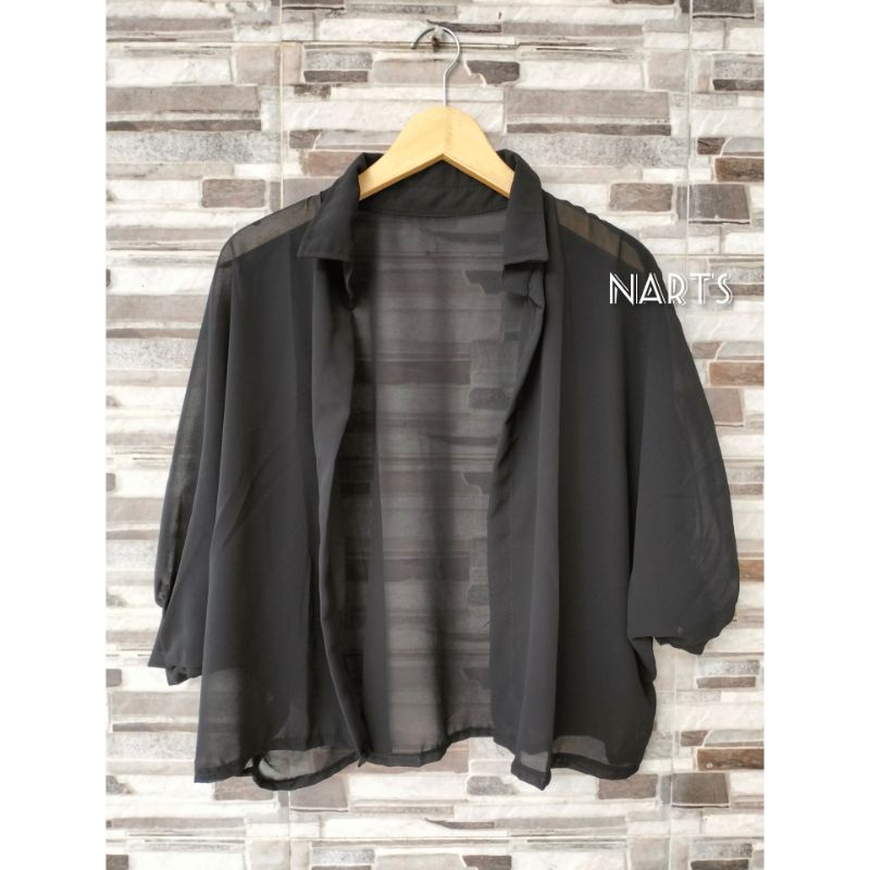 Outer Batwing Fellecia Ceruty / Outer Atasan Wanita / fellecia Ceruty