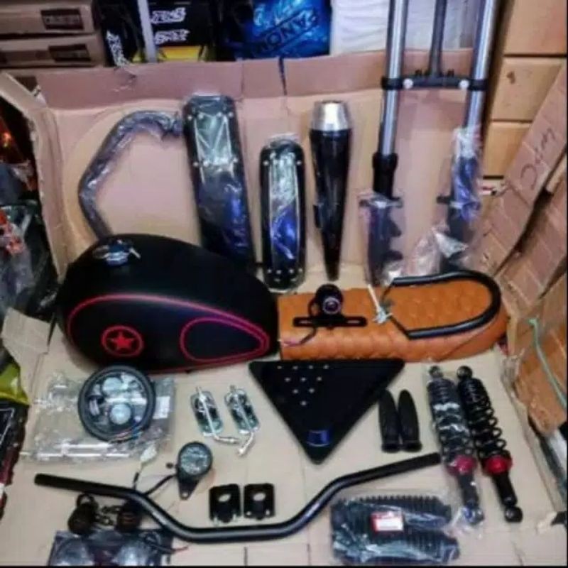 paket japstyle komplit thunder megapro scorpio