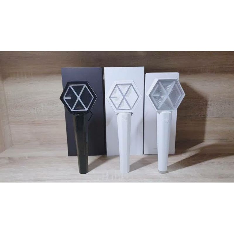 OFFICIAL BOOKED LIGHTSTICK EXO VER 1 2 3