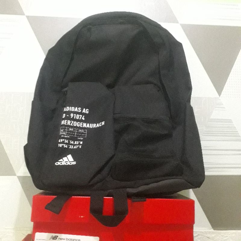 adidas TRAINING Tas Ransel Classic 3D Pockets Unisex GG1068 100% Original BNIB