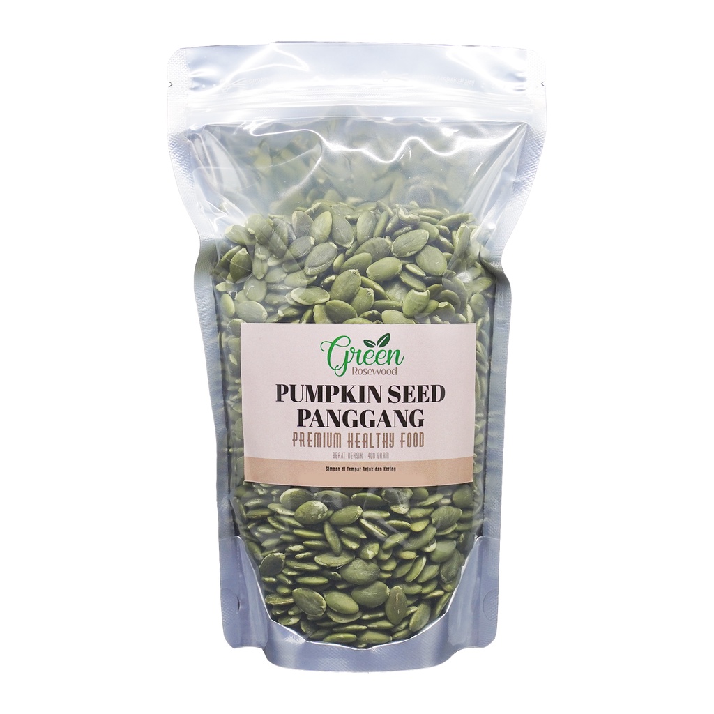 

PUMPKIN SEED PANGGANG 400 GRAM PREMIUM - BIJI LABU ROASTED 400 GR