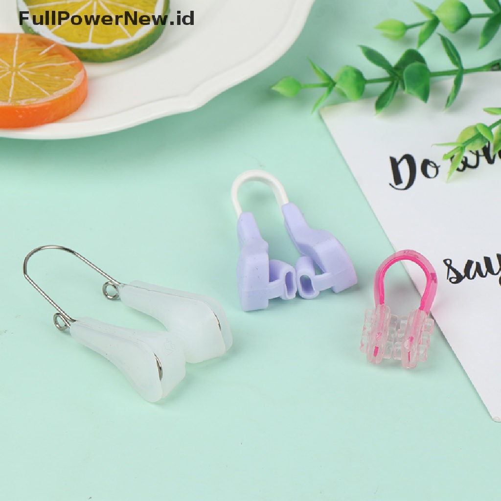 [KUKU PALSU] Nose Up Lifting Shaping Shaper Orthotics Clip Beauty Nose Slimming Massager .