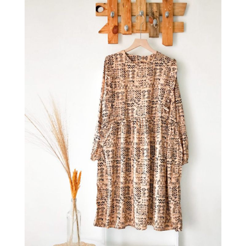 Tunik etnik motif tribal